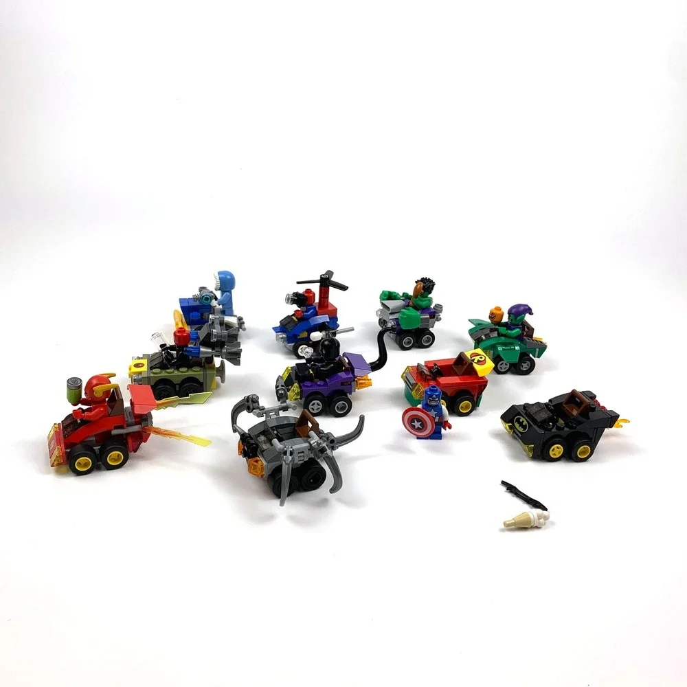 Lego Mighty Micros Marvel DC 76061 76062 76063 76064 76065 76066 Incomplete READ